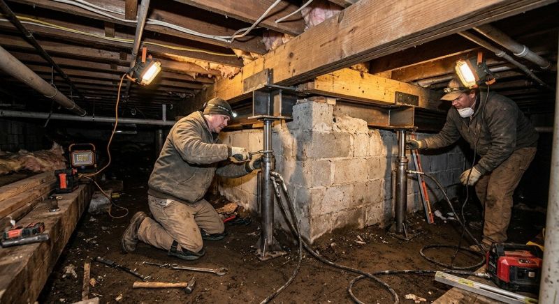 Basement Foundation Repair in Fort Meade, FL