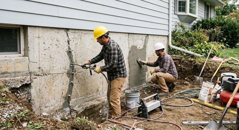 Basement Foundation Repair in Valrico, FL