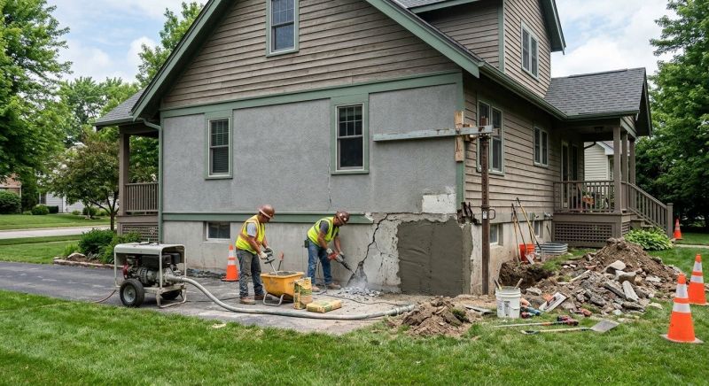 Building Foundation Repair in Kathleen, FL