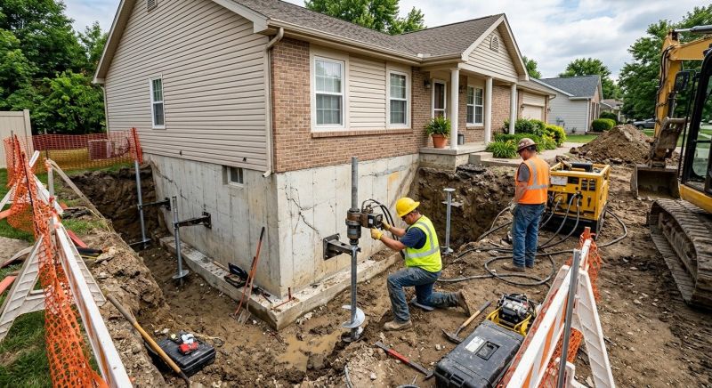 Building Foundation Repair in Mulberry, FL