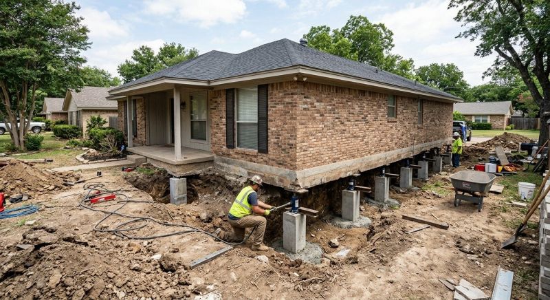 Concrete Foundation Leveling in Dover, FL