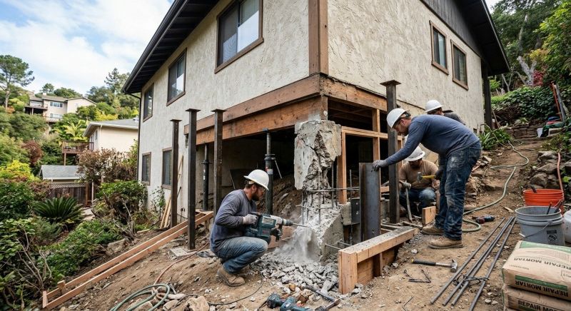 Concrete Foundation Repair in Auburndale, FL