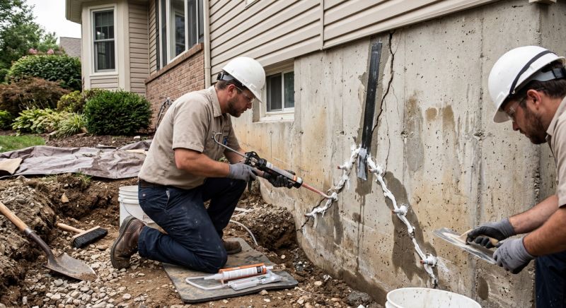 Cracked Foundation Repair in Davenport, FL