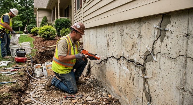 Cracked Foundation Repair in Hillsborough County, FL
