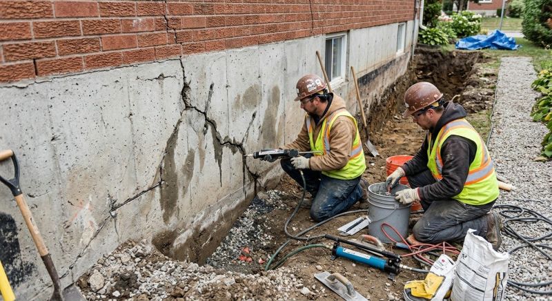 Cracked Foundation Repair in Kathleen, FL