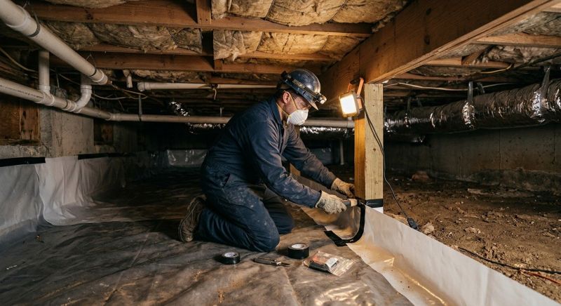Crawl Space Leveling in Lakeland, FL