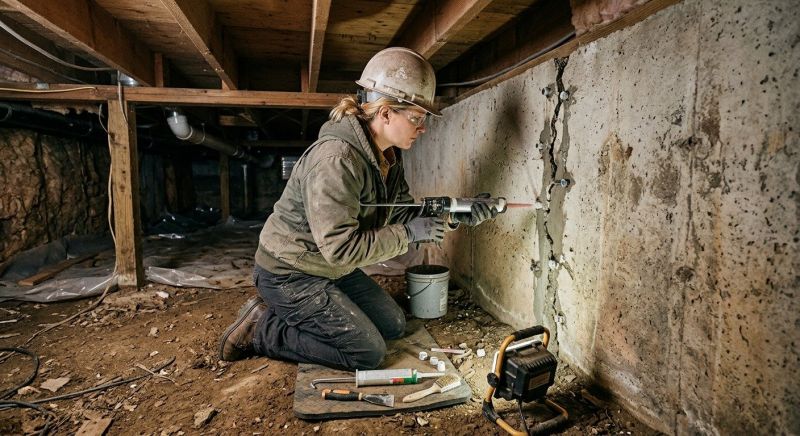 Crawlspace Foundation Repair in Dundee, FL
