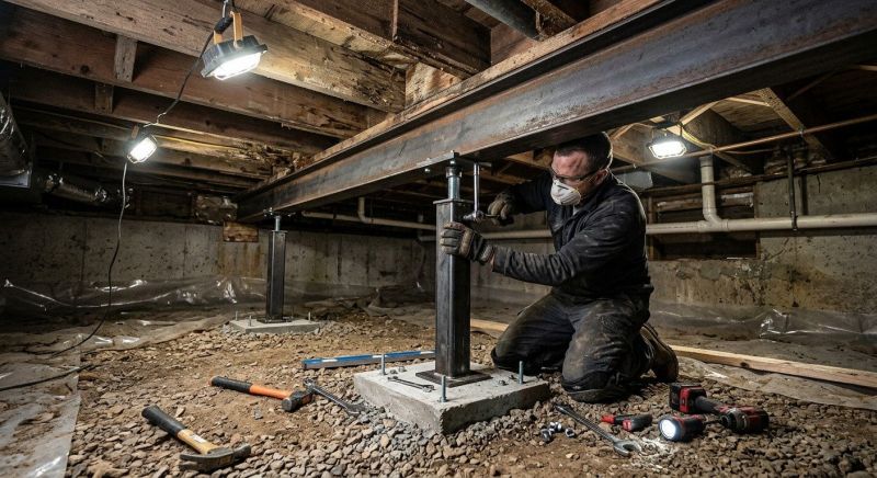 Crawlspace Structural Repair in Lakeland, FL