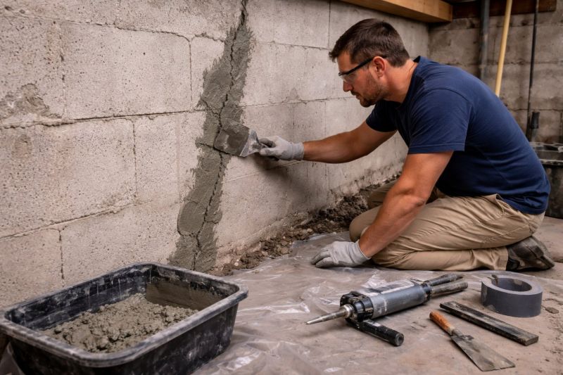 Foundation Crack Repair in Haines City, FL