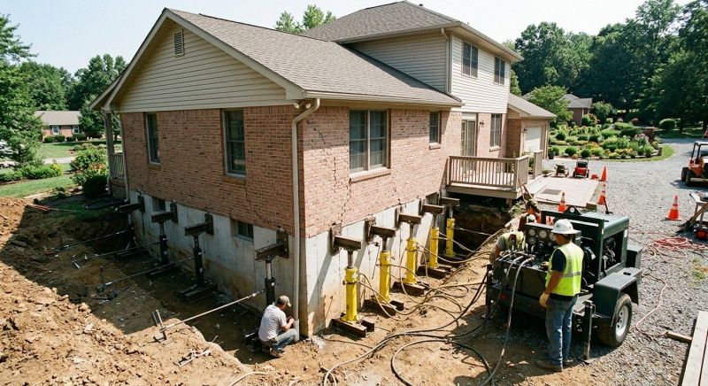Foundation Jacking in Lakeland, FL