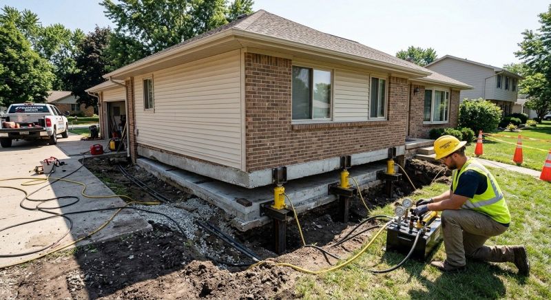Foundation Lifting in Lakeland, FL