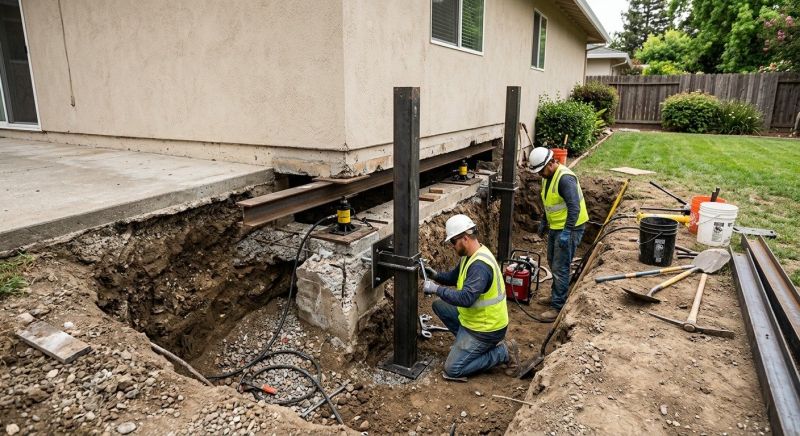 Foundation Pier Repair in Lakeland, FL