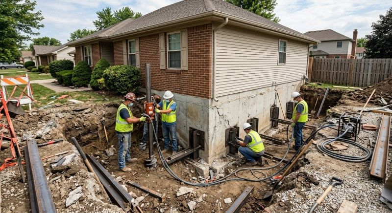Foundation Pier Repair in Lakeland, FL