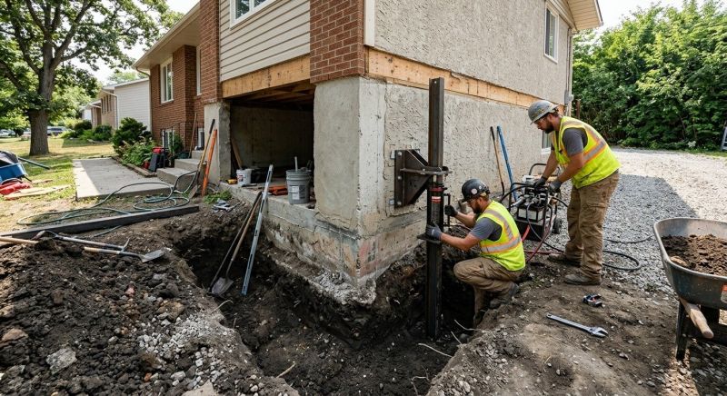 Foundation Pier Repair in Lakeland, FL