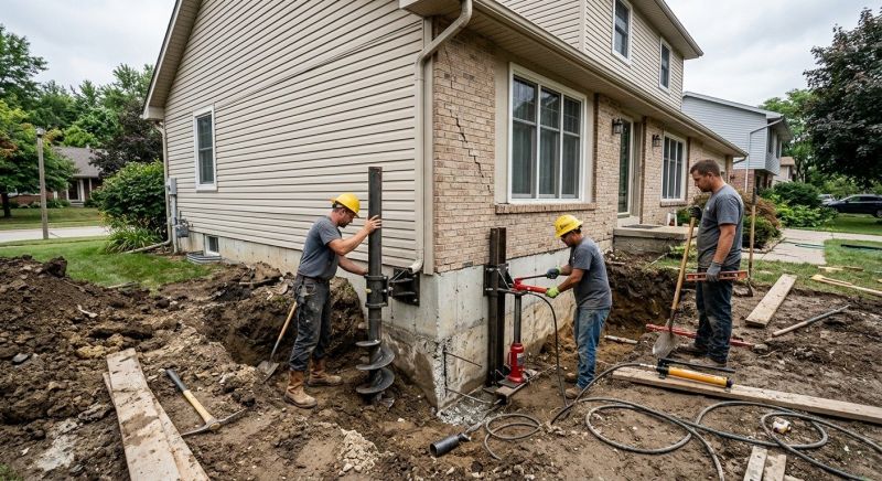Foundation Settlement Repair in Lakeland, FL