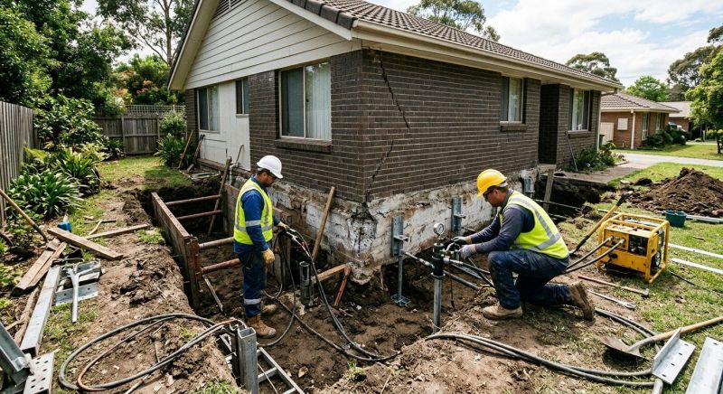 Foundation Settlement Repair in Lakeland, FL