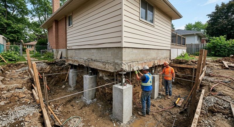 Foundation Underpinning in Lakeland, FL