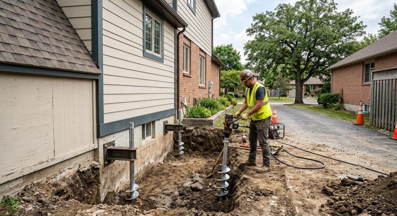 Helical Pile Installation in Lakeland, FL