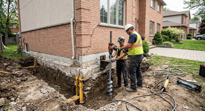 Sinking Foundation Repair in Bartow, FL