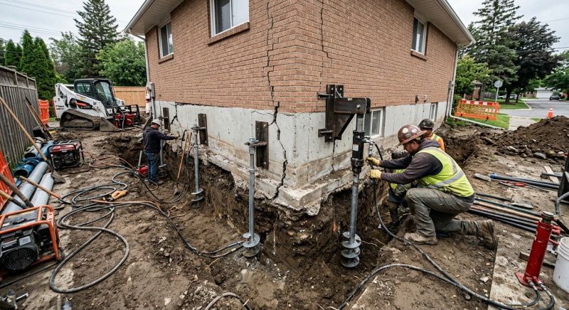 Sinking Foundation Repair in Davenport, FL