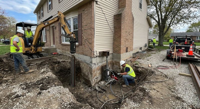 Sinking Foundation Repair in Lakeland, FL